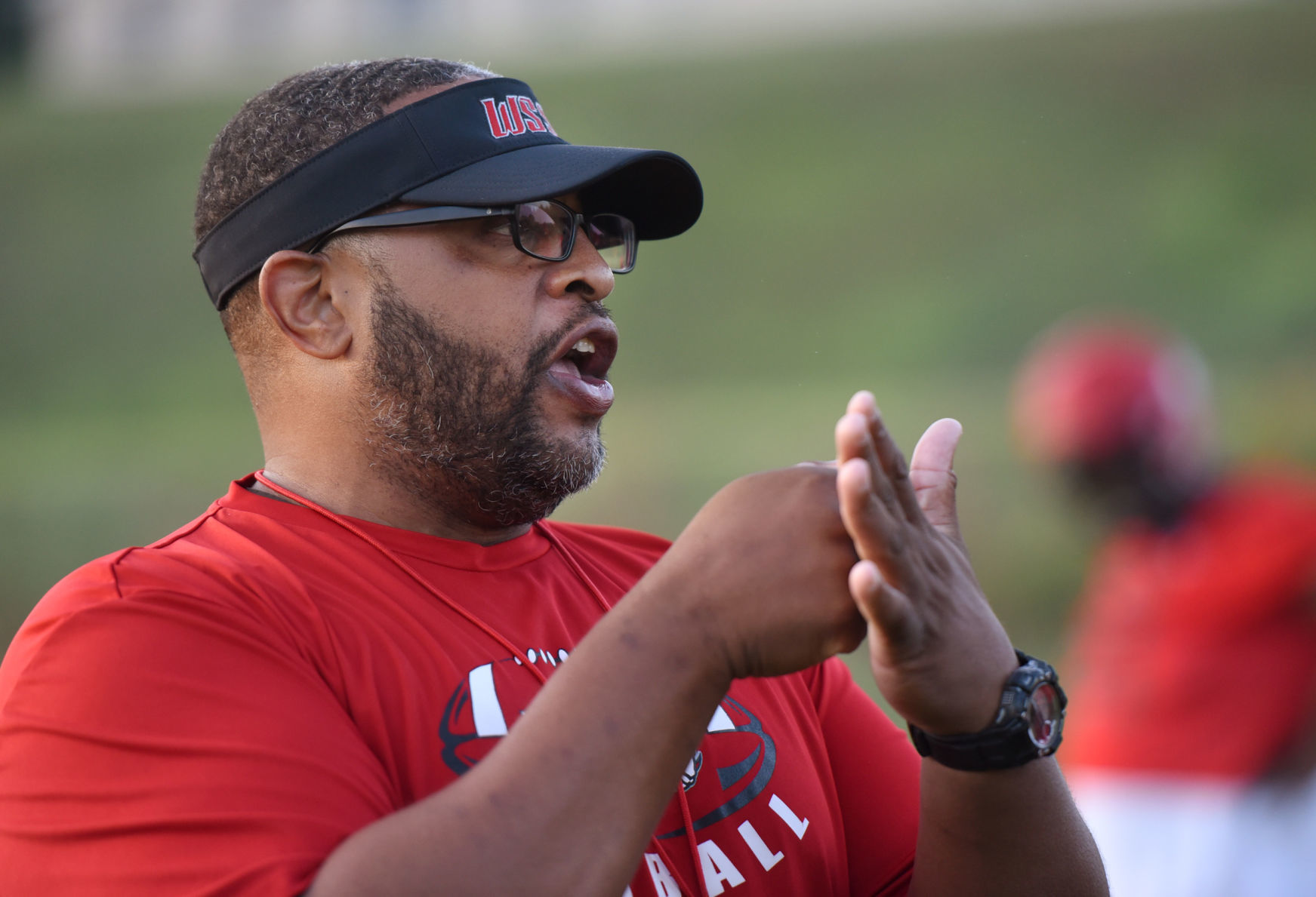 WSSU football first practice